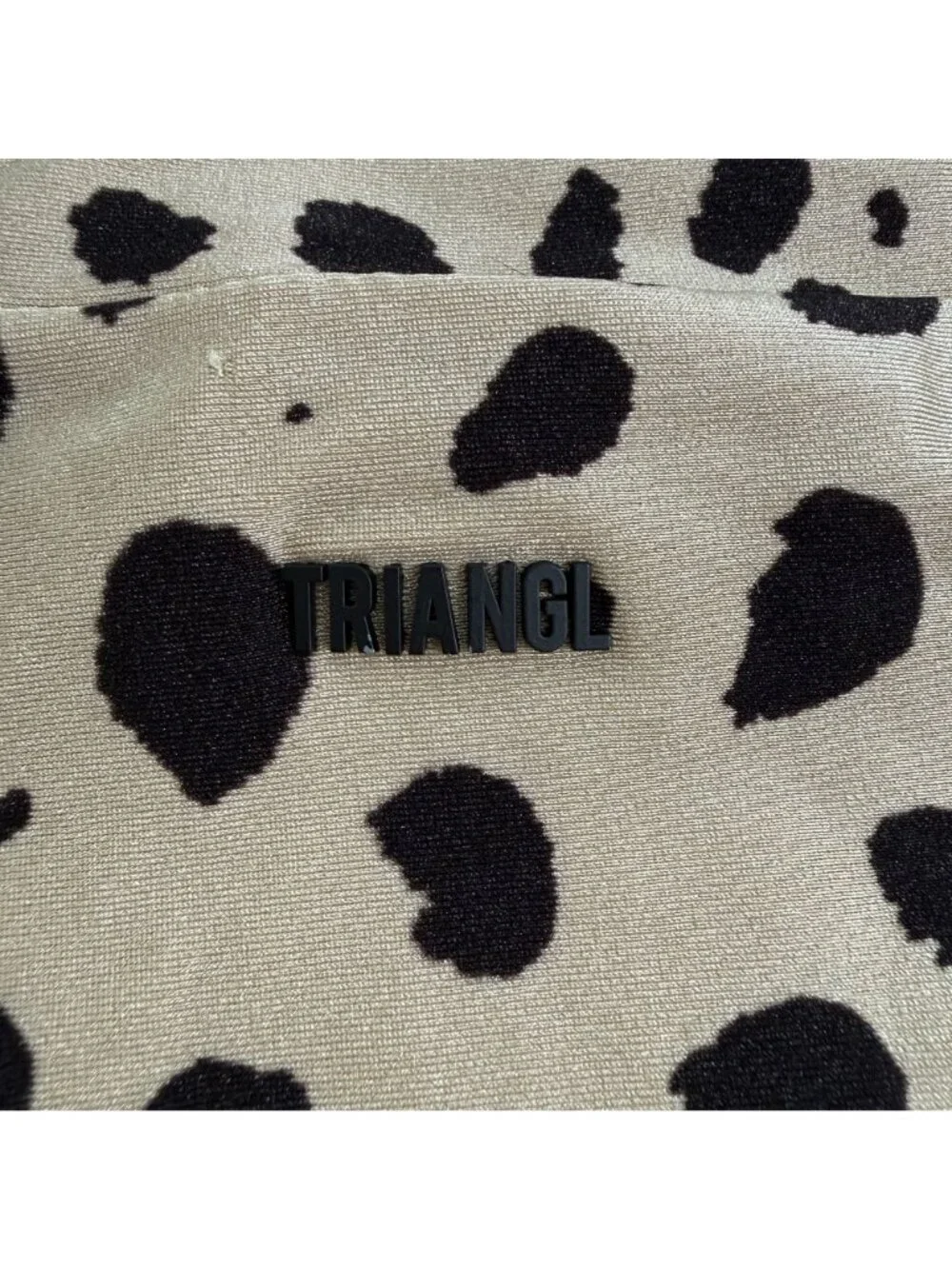 Triangl Swimwear Cheetah Print Bikini XS Top (A-C cup), Medium Bottom (8-10)